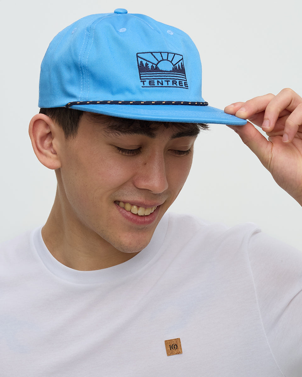 Tentree Weekend Away Apex Hat - Blue Lagoon Midnight Blue