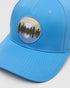Tentree Lake Patch Elevation Hat - Blue Lagoon Sand Stone