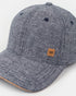 Tentree Cork Icon Hemp Elevation Hat - Midnight Blue Heather