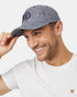 Tentree Logo Hemp Thicket Hat - Midnight Blue Heather Deep Blue