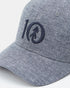 Tentree Logo Hemp Thicket Hat - Dark Ocean Blue Heather