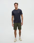 Tentree Men's Sasquatch T-Shirt - Midnight Blue Heather Fishing