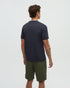 Tentree Men's Sasquatch T-Shirt - Midnight Blue Heather Fishing