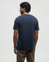 Tentree Men's Love Flourishes T-Shirt - Midnight Blue Deep Lichen Green