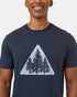 Tentree Men's Pine Trio T-Shirt - Midnight Blue Quarry