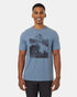 Tentree Men's Cloud Peak T-Shirt - Blue Mirage Cloud Peak