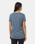 Tentree Women's Forage Ten T-Shirt - Blue Mirage Heather Midnight Blue