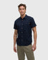 Tentree Men's Bike Around Mancos Shirt - Midnight Blue Bike Around