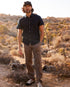 Tentree Men's Bike Around Mancos Shirt - Midnight Blue Bike Around