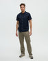Tentree Men's Bike Around Mancos Shirt - Midnight Blue Bike Around