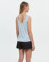 Tentree Women's Kinney Tank - Blue Haze Heather