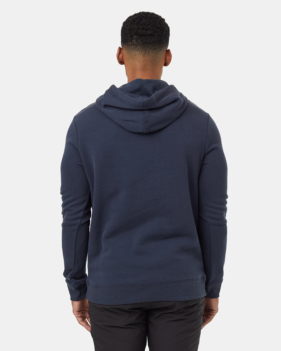 Tentree Men's Photo Forest Ten Hoodie - Midnight Blue Forest Green
