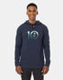Tentree Men's Photo Forest Ten Hoodie - Midnight Blue Forest Green
