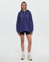 Tentree Women's Bluffs Zip Hoodie - Indigo Tide