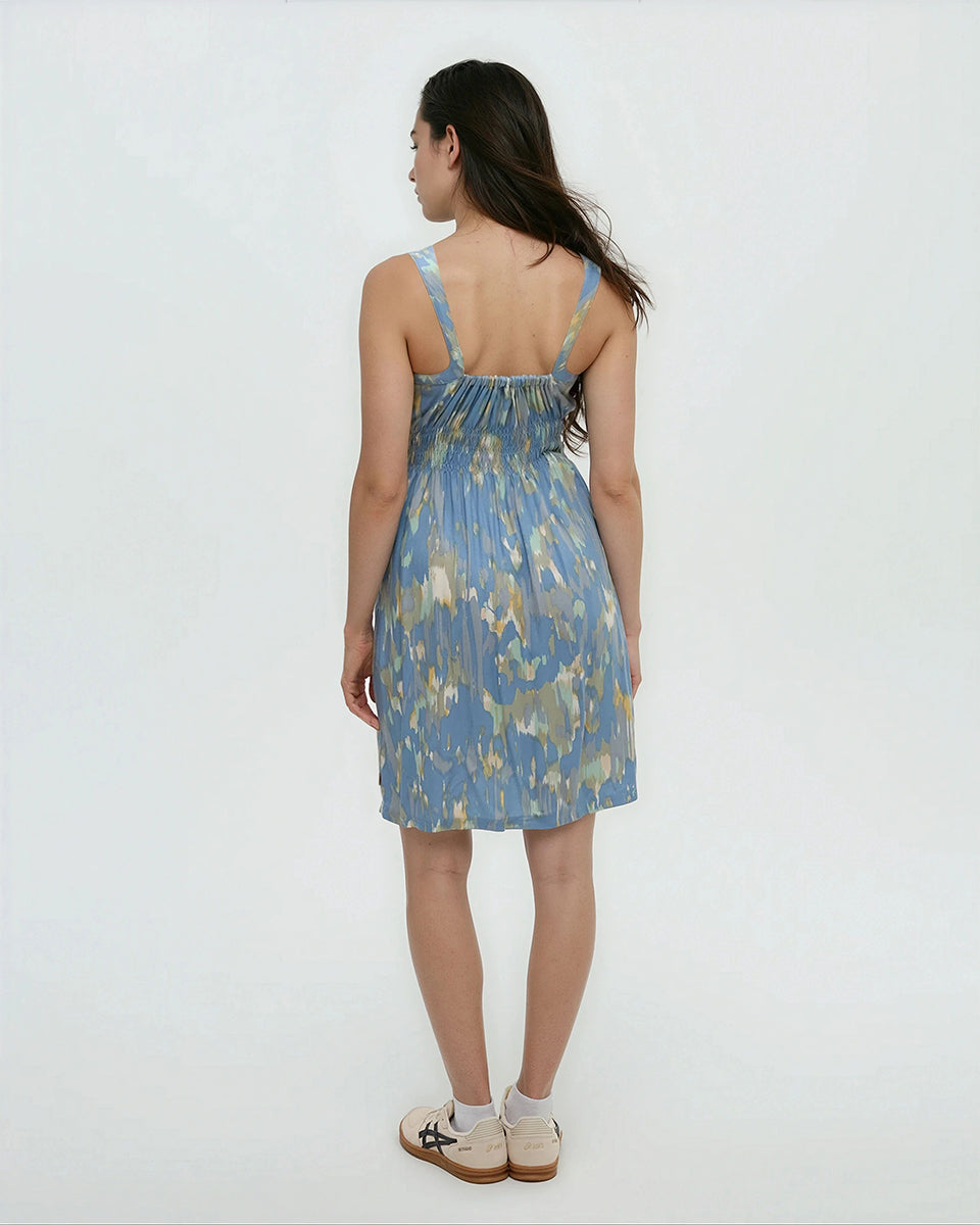 Tentree Women's Overlook Dress - Lakeside Blue Blur