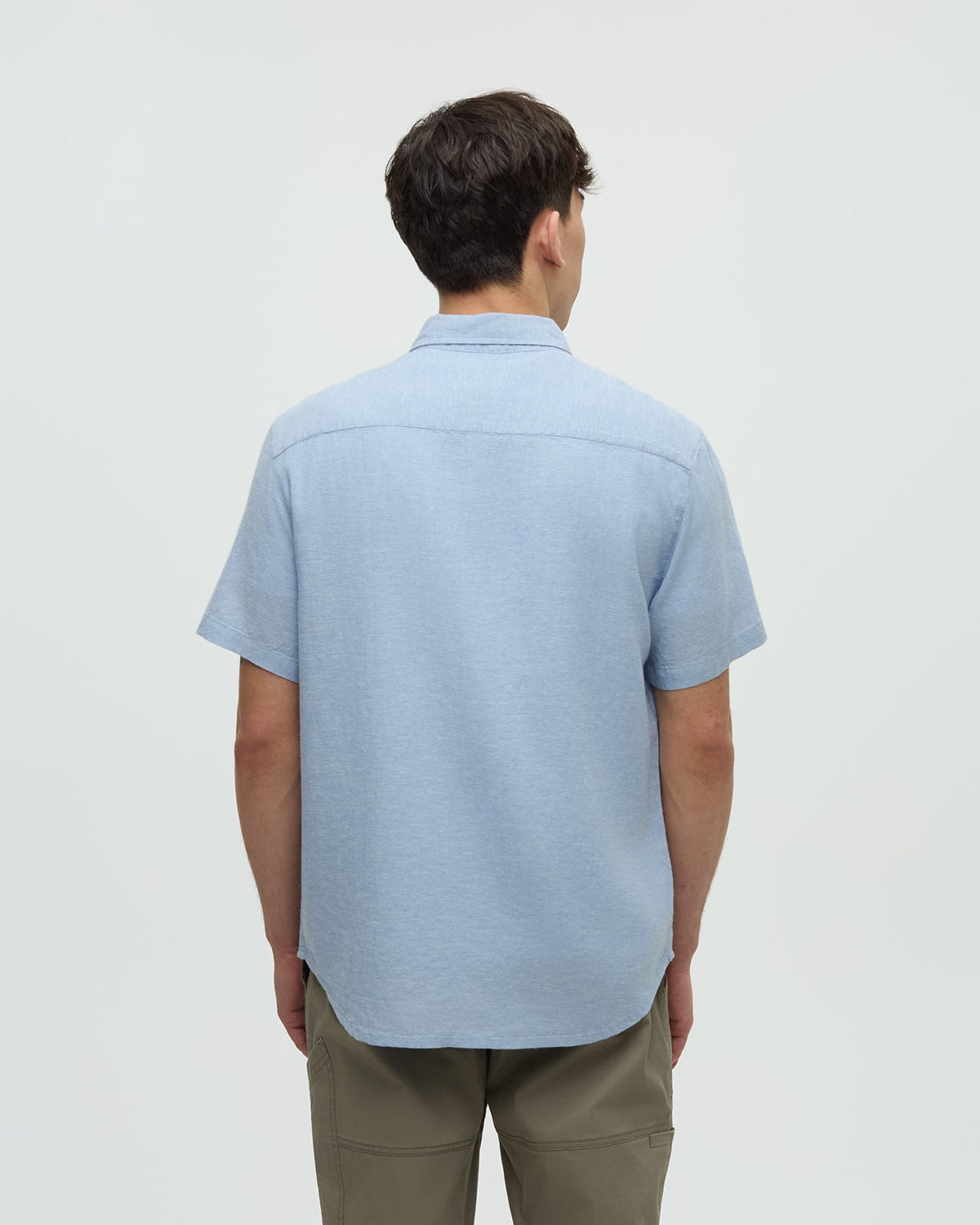Tentree Men's Dundas Shirt - Lakeside Blue