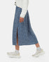 Tentree Women's Yaletown Skirt - Canyon Blue Flourish Floral