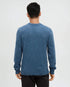 Tentree Men's Rambler Fleck Sweater - Blue Horizon Fleck