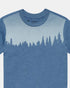Tentree Kids Juniper T-Shirt - Canyon Blue Heather White