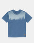 Tentree Kids Juniper T-Shirt - Canyon Blue Heather White