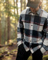 Tentree Men's Woodford Jacket - Midnight Blue Cabin Plaid