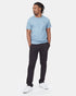 Tentree Organic Cotton Embroidered Ten T-Shirt - Dusk Blue