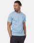 Tentree Organic Cotton Embroidered Ten T-Shirt - Dusk Blue
