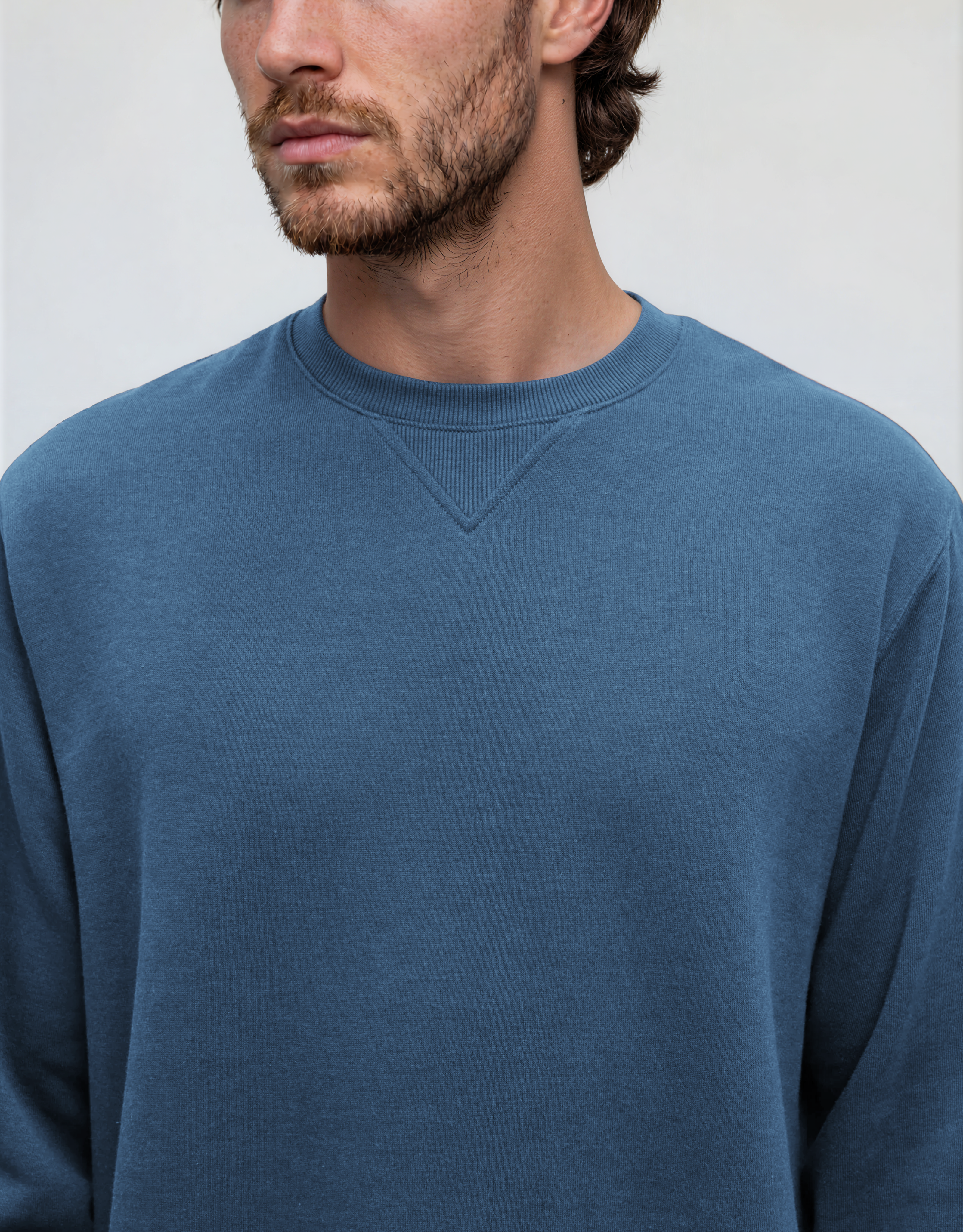 Tentree Men's Howson Crew - Blue Horizon