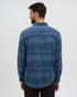 Tentree Men's Stretch Forest Shirt - Blue Horizon Canyon Stripe