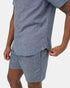 Tentree Men's Joshua Shortsleeve Shirt - Moonlit Ocean