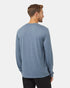 Tentree Men's TreeBlend Baker Longsleeve - Blue Mirage Heather