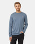 Tentree Men's TreeBlend Baker Longsleeve - Blue Mirage Heather