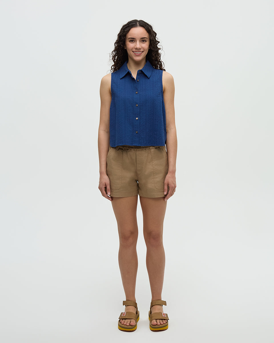 Tentree Women's Robins Shirt - Nightfall