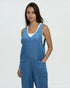 Tentree Women's Denim Nova Overall - Mid Wash