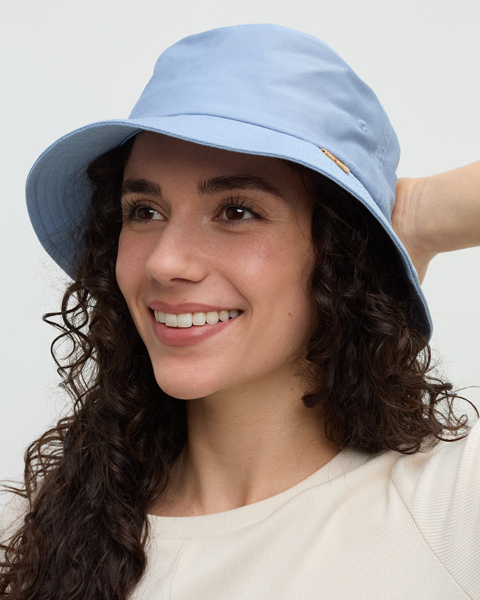 Tentree Carleton Bucket Hat - Lakeside Blue
