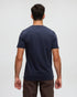 Tentree Men's Wildfire Retro Treeline T-Shirt - Midnight Blue Crimson
