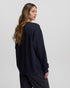 Tentree Women's Mountain Trees Crew - Midnight Blue White