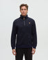 Tentree Men's Powell 1/4 Zip - Midnight Blue Flash Stripe