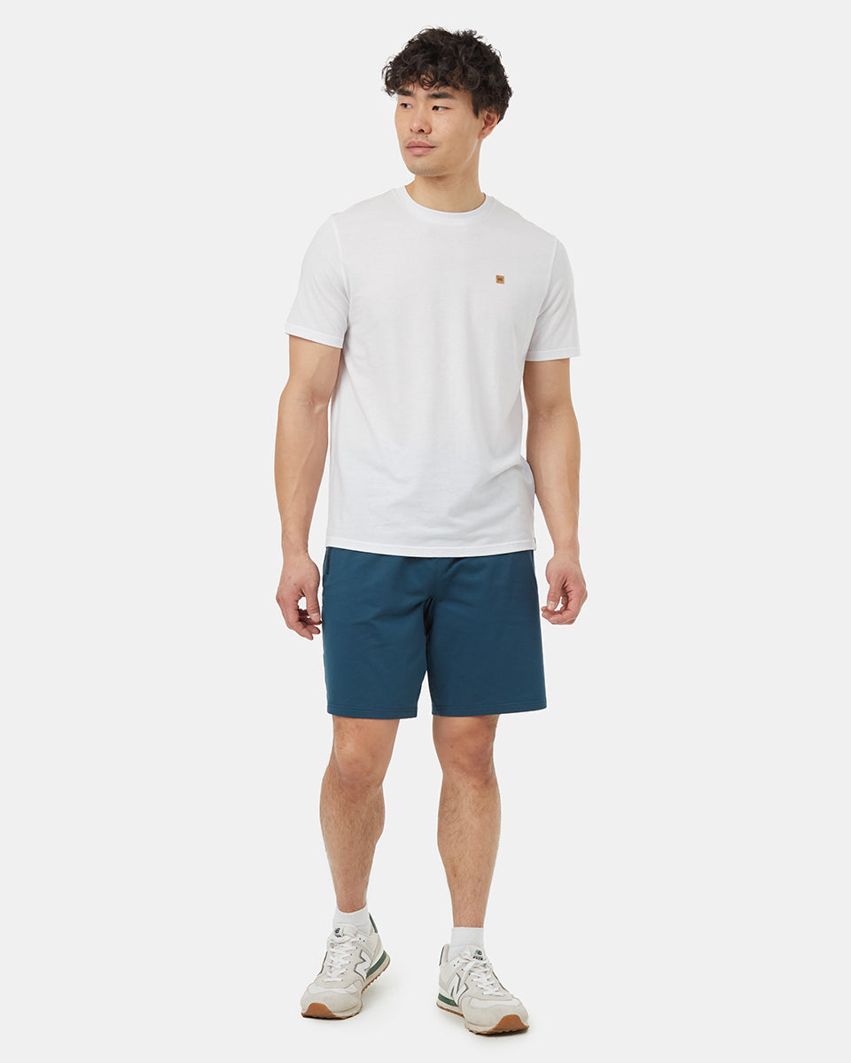 Tentree Men's Active Soft Knit Short - Reflecting Pond