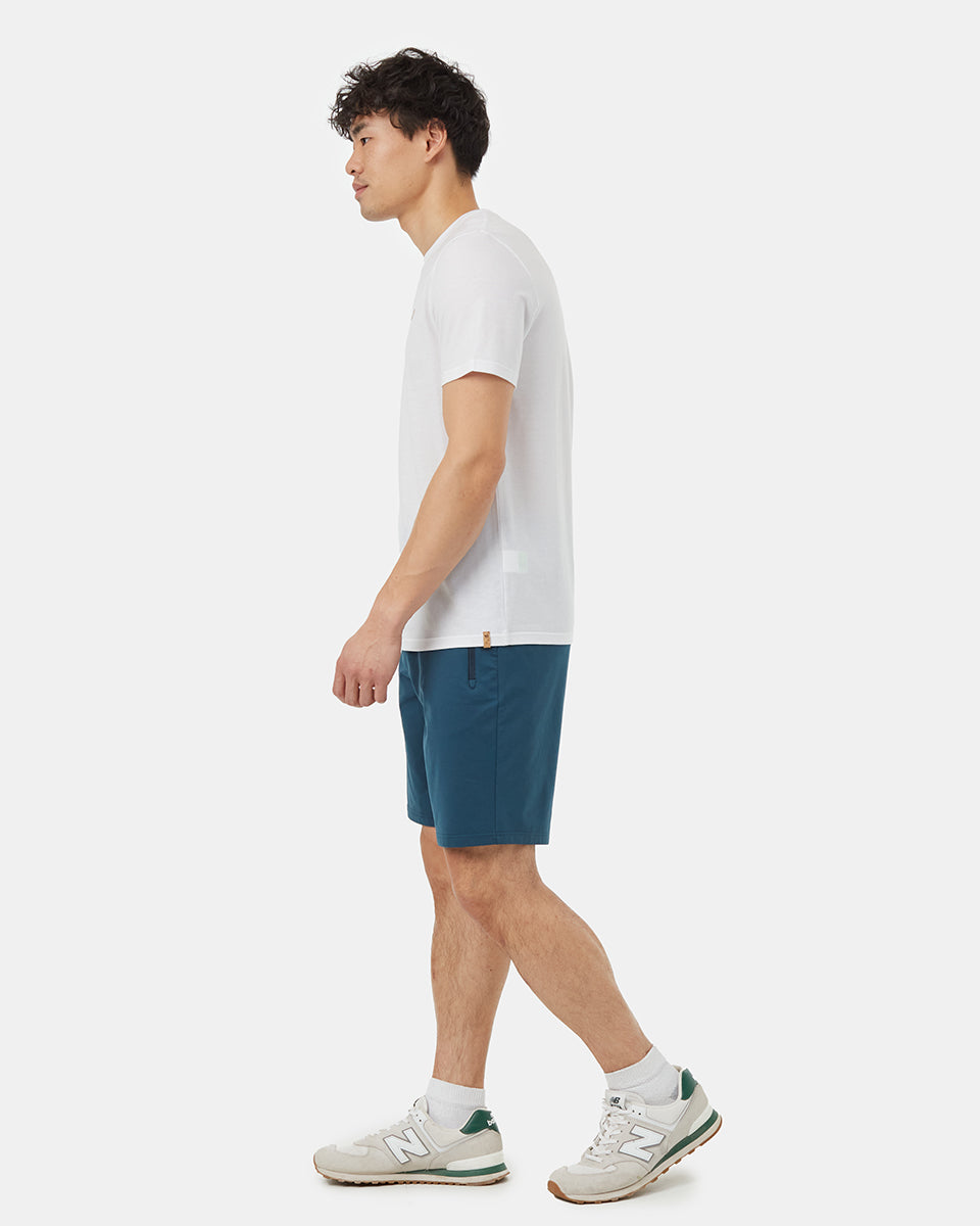 Tentree Men's Active Soft Knit Short - Reflecting Pond