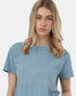 Tentree Women's Regenerative Cotton Crew T-Shirt - Tourmaline Blue