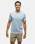 Tentree Men's Juniper T-Shirt - Blue Haze Heather White