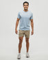 Tentree Men's Juniper T-Shirt - Blue Haze Heather White