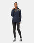 Tentree Women's Retro Juniper Hoodie - Midnight Blue Heather Mineral