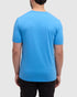 Tentree Men's TreeBlend Baker Pocket T-Shirt - Blue Lagoon Ridgeline