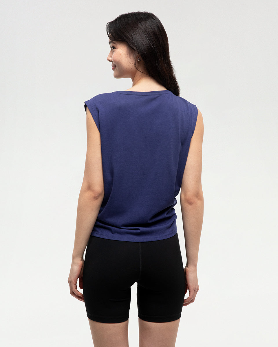 Tentree Women's Seton T-Shirt - Indigo Tide