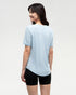 Tentree Women's TreeBlend Brackley T-Shirt - Blue Haze Heather