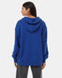 Tentree Women's Shuttle Patch Hoodie - Mazarine Blue Bright White