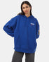 Tentree Women's Shuttle Patch Hoodie - Mazarine Blue Bright White