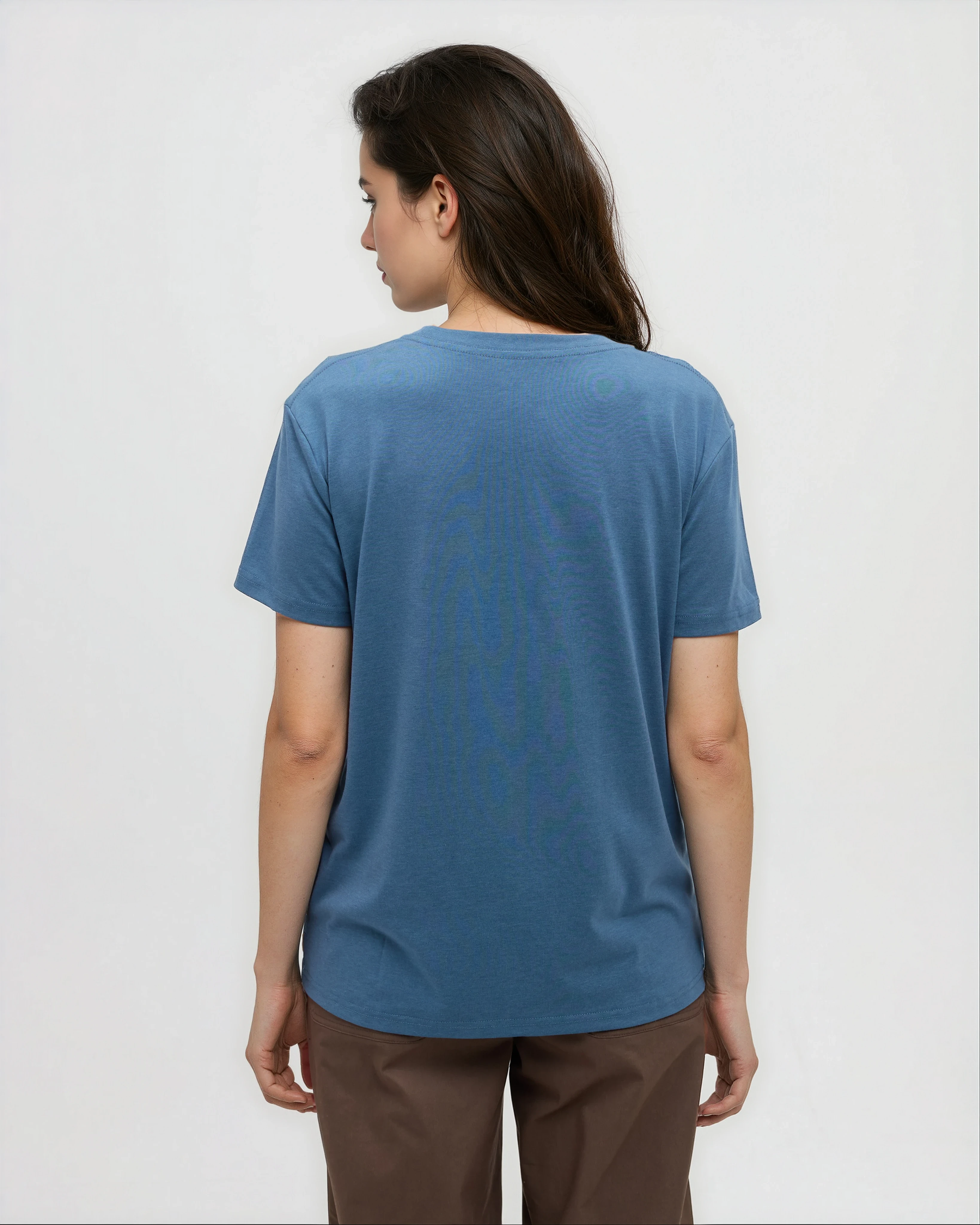 Tentree Women's Cloud Valley T-Shirt - Blue Horizon Midnight Blue